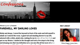 What Loveaddictnyc.com website looked like in 2017 (6 years ago)