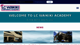 What Lcwaikikiacademy.com website looked like in 2017 (6 years ago)