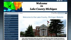 What Lakecounty-michigan.com website looked like in 2017 (6 years ago)