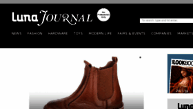 What Lunajournal.biz website looked like in 2017 (6 years ago)