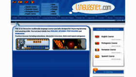What Linguasnet.com website looked like in 2017 (6 years ago)