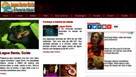 What Lagoasantagoias.com.br website looked like in 2017 (6 years ago)