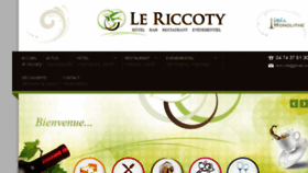 What Lericcoty.fr website looked like in 2017 (6 years ago)