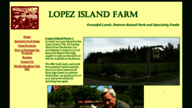 What Lopezislandfarm.com website looked like in 2017 (6 years ago)