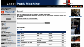 What Labelpackmachine.com website looked like in 2017 (6 years ago)