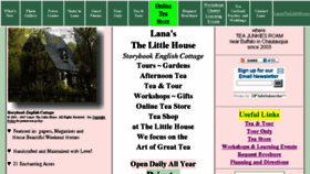 What Lanasthelittlehouse.com website looked like in 2017 (6 years ago)