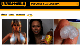 What Legendaoficial.org website looked like in 2017 (6 years ago)