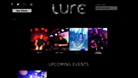 What Lurehollywood.com website looked like in 2017 (6 years ago)