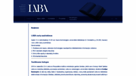 What Laba.lt website looked like in 2017 (6 years ago)