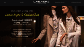 What Labaere.be website looked like in 2017 (6 years ago)