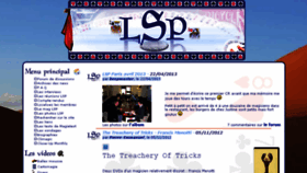 What Lsp-fr.com website looked like in 2017 (6 years ago)