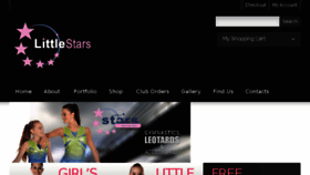 What Littlestarsleotards.co.uk website looked like in 2017 (6 years ago)