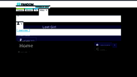 What Lostgirl.wikia.com website looked like in 2017 (6 years ago)