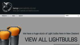 What Lighting.co.nz website looked like in 2017 (6 years ago)