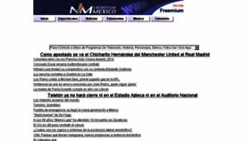 What Lasnoticiasmexico.com website looked like in 2017 (6 years ago)