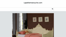 What Lapetitemanouche.com website looked like in 2017 (6 years ago)