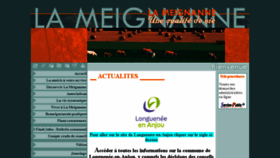 What Lameignanne.fr website looked like in 2017 (6 years ago)