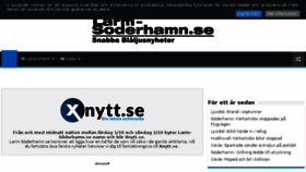 What Larm-soderhamn.se website looked like in 2017 (6 years ago)