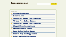 What Largegames.net website looked like in 2017 (6 years ago)