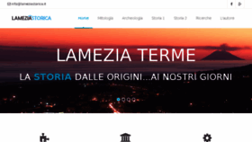 What Lameziastorica.it website looked like in 2017 (6 years ago)
