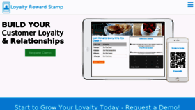 What Loyaltyrewardstamp.com website looked like in 2017 (6 years ago)