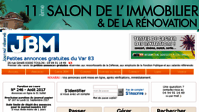 What Lejbm.fr website looked like in 2017 (6 years ago)