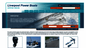 What Liverpoolpowerboats.co.uk website looked like in 2017 (6 years ago)