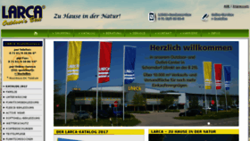 What Larca.de website looked like in 2017 (6 years ago)