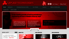 What Laplacetechnologies.com website looked like in 2017 (6 years ago)