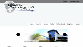 What Laszeray.com website looked like in 2017 (6 years ago)