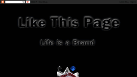 What Likesthispage.com website looked like in 2017 (6 years ago)