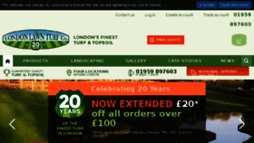 What Londonlawnturf.co.uk website looked like in 2017 (8 years ago)