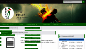 What Lfwchlef.com website looked like in 2017 (6 years ago)