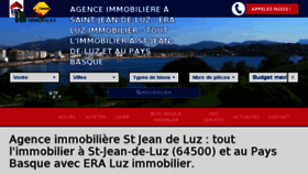 What Luzimmobilier.com website looked like in 2017 (6 years ago)