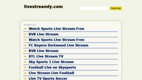 What Livestreamly.com website looked like in 2017 (6 years ago)