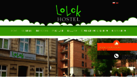 What Lolekhostel.pl website looked like in 2017 (6 years ago)