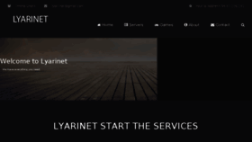 What Lyarinet.com website looked like in 2017 (6 years ago)