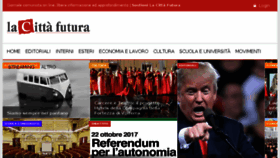 What Lacittafutura.it website looked like in 2017 (6 years ago)