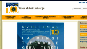 What Lionsclubs.lt website looked like in 2017 (7 years ago)