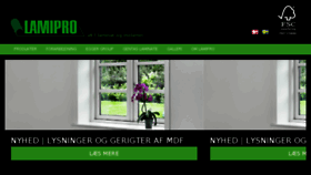 What Lamipro.dk website looked like in 2017 (6 years ago)