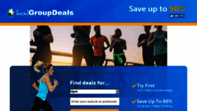 What Localgroupdeals.com.au website looked like in 2017 (6 years ago)