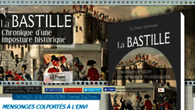 What La-bastille.info website looked like in 2017 (6 years ago)