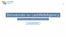 What Lastwebagency.com website looked like in 2017 (6 years ago)