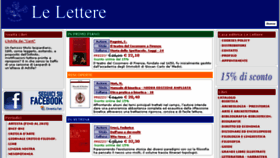 What Lelettere.it website looked like in 2017 (6 years ago)