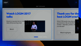 What Login.lt website looked like in 2017 (6 years ago)
