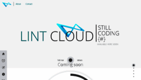 What Lintcloud.com website looked like in 2017 (6 years ago)