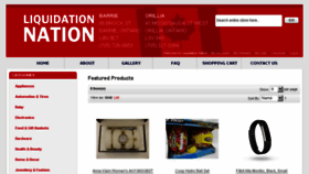 What Liquidationnation.ca website looked like in 2017 (6 years ago)