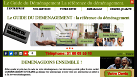 What Le-guide-du-demenagement.com website looked like in 2017 (6 years ago)