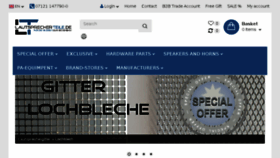 What Lautsprecherteile.de website looked like in 2017 (6 years ago)
