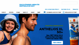 What Larocheposay.de website looked like in 2017 (6 years ago)